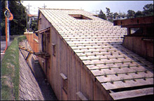 ニコラスハウスの大屋根