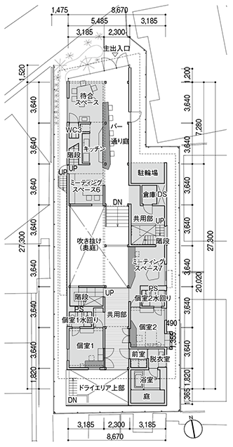 1階平面